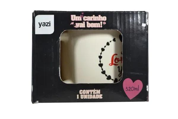 CANECA PORCELANA AFETO