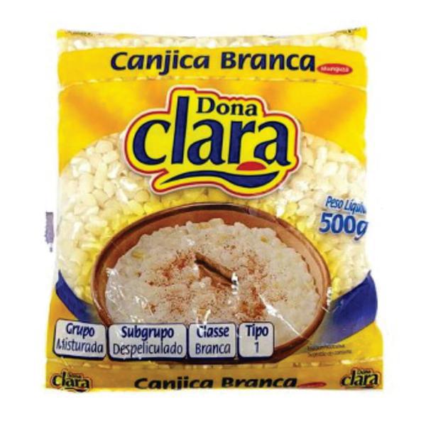CANJICA DONA CLARA BRANCA 500G