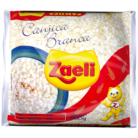 CANJICA ZAELI 500G BRANCA