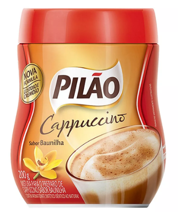 CAPPUCCINO PILAO BAUNILHA 200G