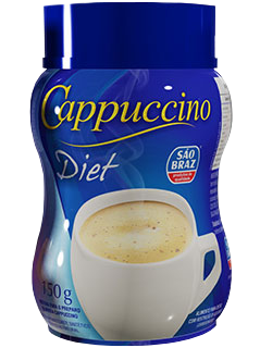 CAPPUCCINO SAO BRAZ DIET 150G