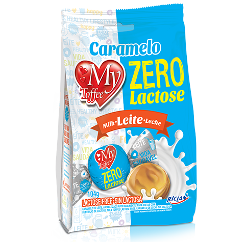 CARAMELO MY TOFFE ZERO LACT LEITE 104G
