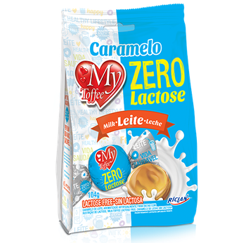CARAMELO MY TOFFE ZERO LACT LEITE 104G