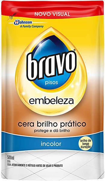 CERA BRAVO CLASSIC INCOLOR REFIL 500ML