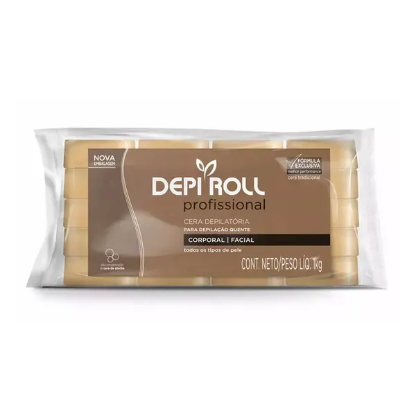CERA DEPIROLL COR/FAC DEPIL.QUENTE 1KG