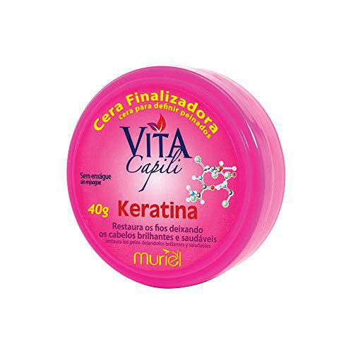 CERA FINALIZADORA VITA CAPILI KERATINA 40G