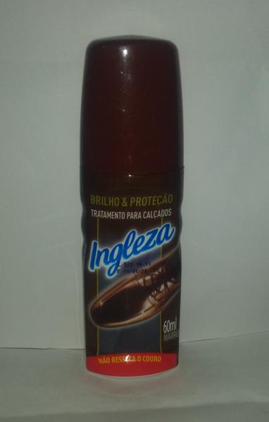 CERA LIQ INGLEZA PARA CALCADOS MARROM 60ML