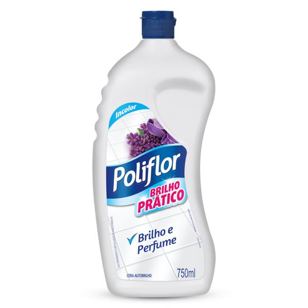 CERA POLIFLOR AUTOBRLHO INCOLOR 750ML