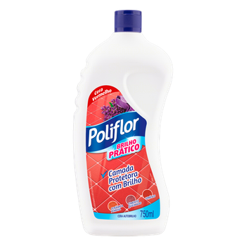 CERA POLIFLOR PRATIC VERM 750ML