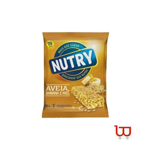 Barra Cereal Nutry Banana Aveia E Mel