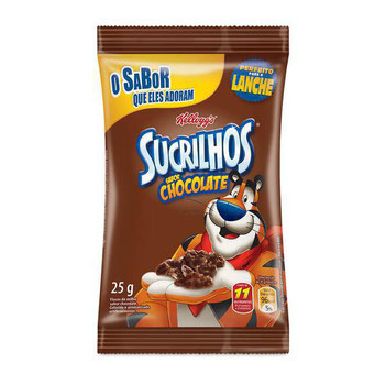 CEREAL SUCRILHOS CHOCOLATE 25G