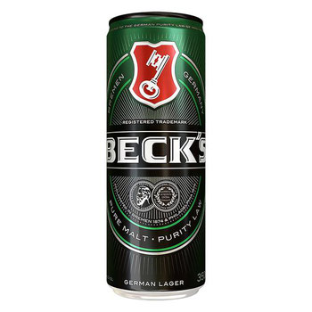 CERVEJA BECKS LT 350ML
