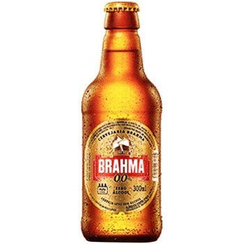 CERVEJA BRAHMA 300ML ZERO ALCOOL