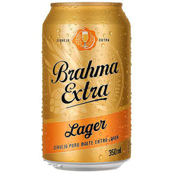 CERVEJA BRAHMA EXTRA LATA 350ML