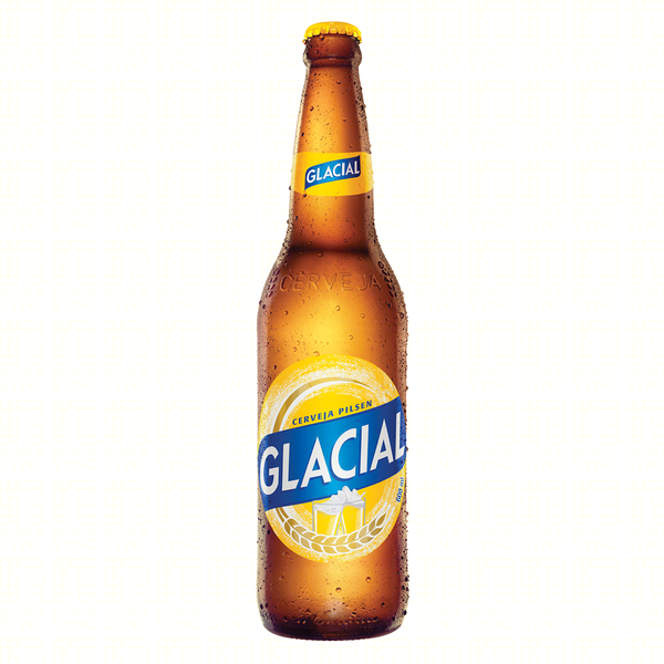 CERVEJA GLACIAL 600M