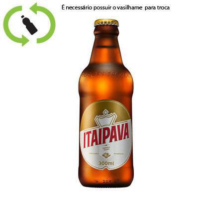 CERVEJA ITAIPAVA PILSEN LONG NECK 300ML