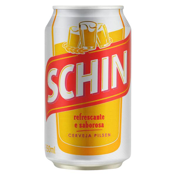 CERVEJA PILSEN SCHIN LATA 350ML