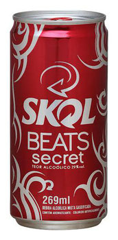 CERVEJA SKOL BEATS SECRETS 269ML