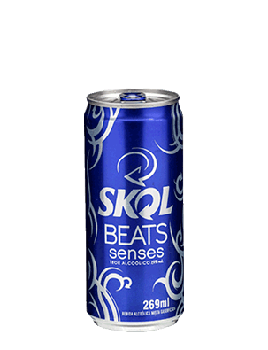 Bebida Mista Skol Beats Senses Lata 269ml
