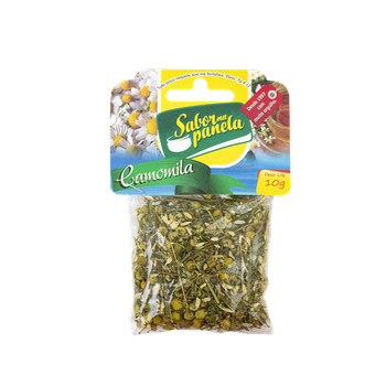 CHA CAMOMILA SABOR NA PANELA 10G