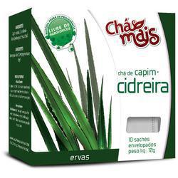 CHA DE CAPIM CIDREIRA CHA MAIS 12G