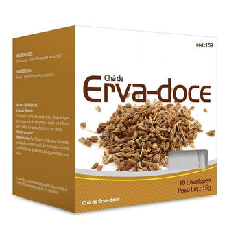 CHA DE ERVA DOCE CHA MAIS 15G