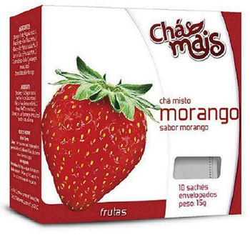CHA DE MORANGO CHA MAIS 15G