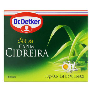CHA DR OETKER CAPIM CIDREIRA 10G