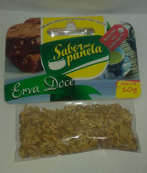 CHA ERVA DOCE SABOR NA PANELA 10G