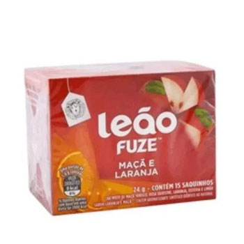 CHA LEAO  FUZE MACA LARANJA 24G
