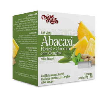 CHA MAIS CHA ABAC/HORT/GENGIB 10SACHES 15G