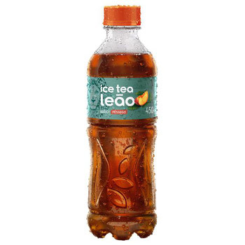 CHA MATTE LEAO ICE TEA 450ML PESSEG
