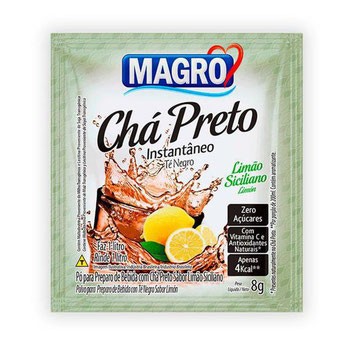 CHA PRETO MAGRO LIMAO SICILIANO 8G