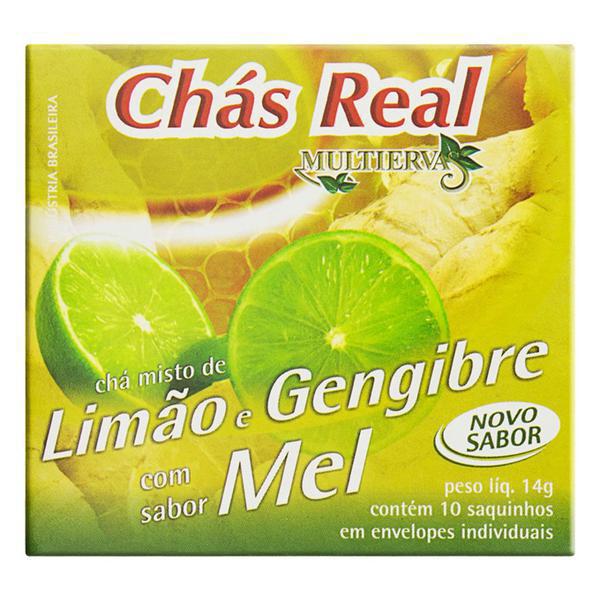 CHA REAL LIMAO/GENGIBRE/MEL 14G