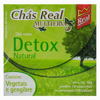 CHA REAL VERDE DETOX NATURAL 15G