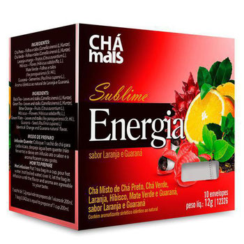 CHA SUBLIME ENERGIA CHA MAIS 12G