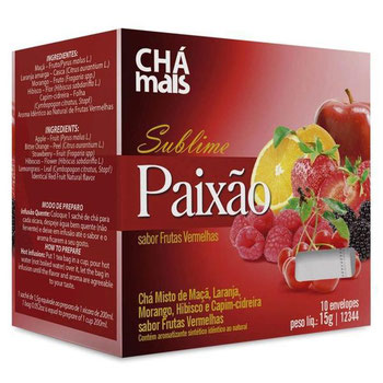CHA SUBLIME PAIXAO CHA MAIS 15G