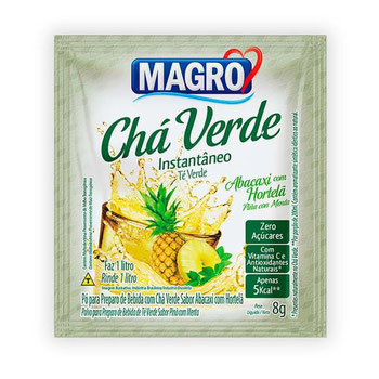 CHA VERDE MAGRO ABACAXI/HORT 8G
