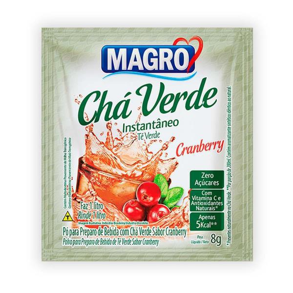 CHA VERDE MAGRO CRANBERRY 8G
