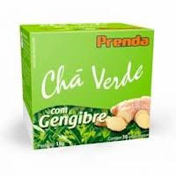 CHA VERDE PRENDA  COM GENGIBRE18 G