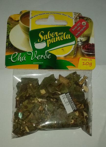 CHA VERDE SABOR NA PANELA 10G