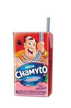 CHAMYTO LEIITE FERMENTADO  MORANGO 80G