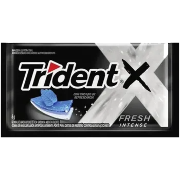 CHICLE TRIDENT FRESH INTENSE NEW 8G