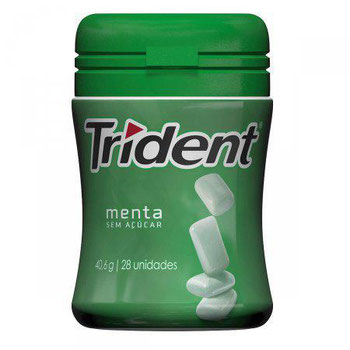 CHICLE TRIDENT GAR MENTA 40,6G