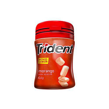 CHICLE TRIDENT GAR MORANGO 40,6G