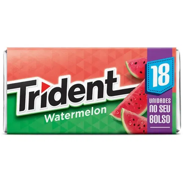 CHICLE TRIDENT WATERMELON 30,6G