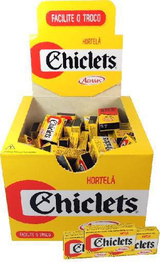 CHICLETS HORTELA 2,8 G