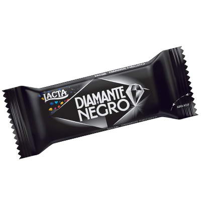 CHOC  BARRA LACTA DIAMANTE NEGRO 20G