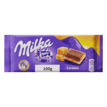CHOC.MILKA 100G RECHEADO CARAMEL