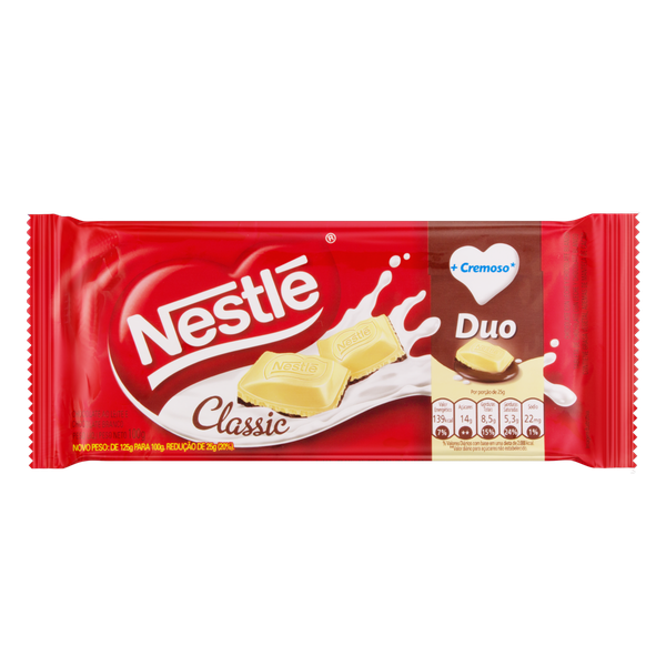 CHOC.NESTLE BARRA 90G CLASSIC DUO